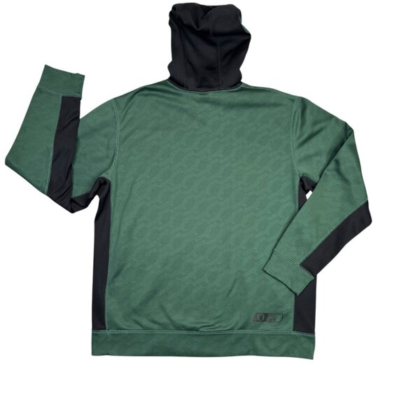 Oregon Ducks Hoodie Mens XL Green Nike Therma Fit Pullover Sweatshirt 27630X - Picture 2 of 13